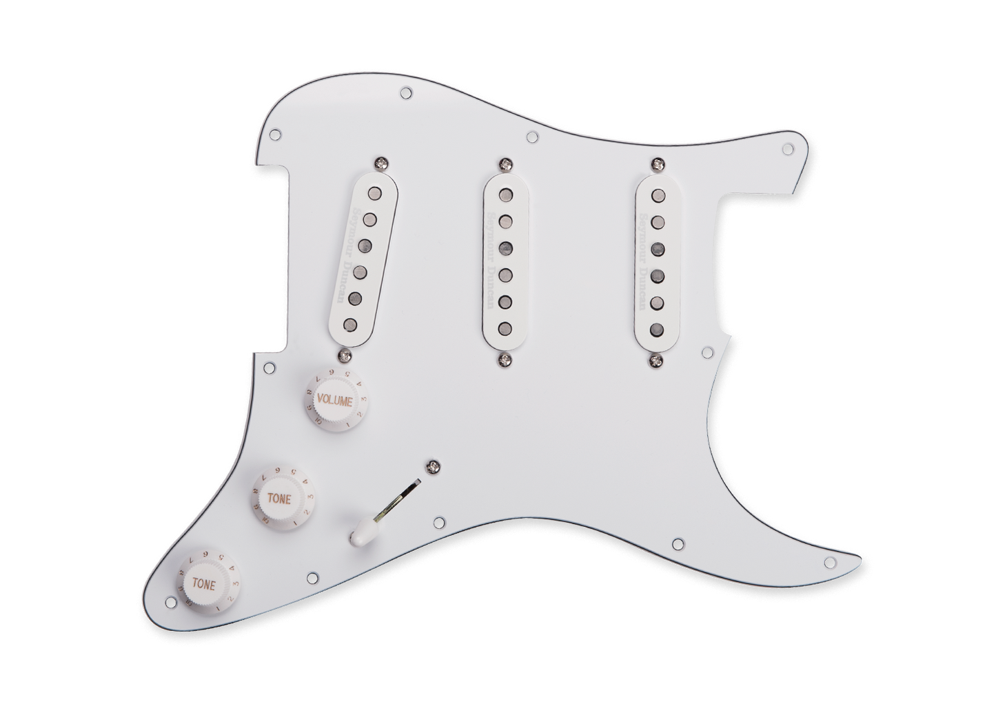 Seymour Duncan Pickguard Assembly CA 50s Set White
