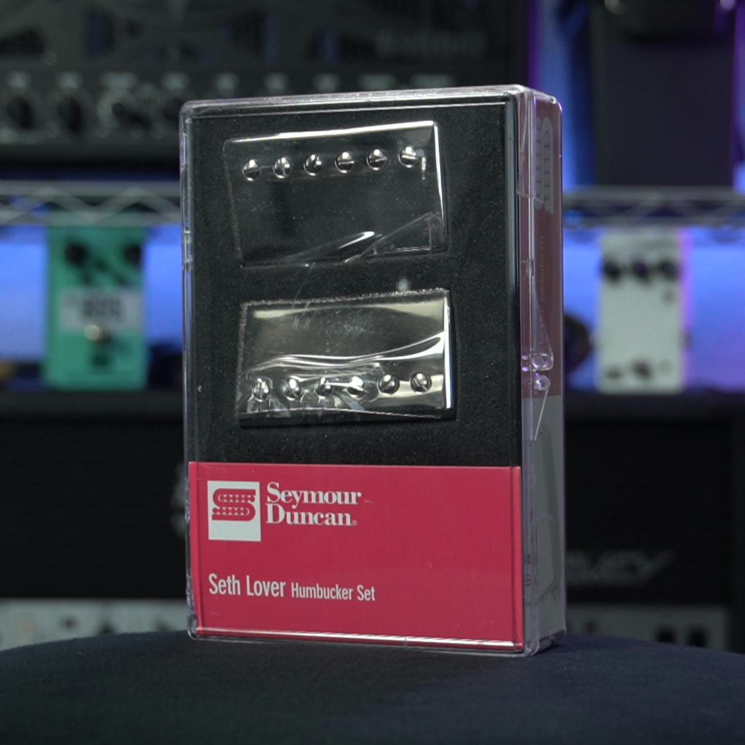 Seymour Duncan SH-55n & b Seth Lover Set Nickel Cover