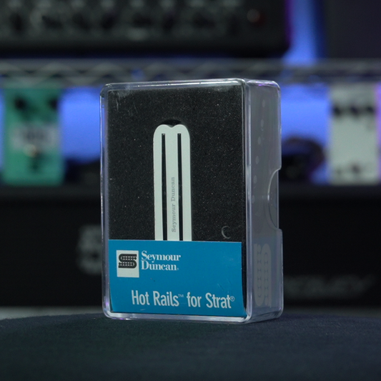 Seymour Duncan SHR-1b Hot Rails for Strat White