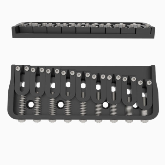 Hipshot 9 String Fixed Guitar Bridge