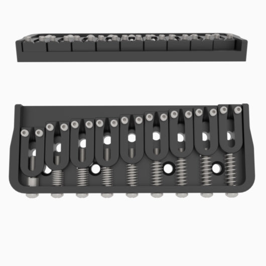 Hipshot 9 String Fixed Guitar Bridge