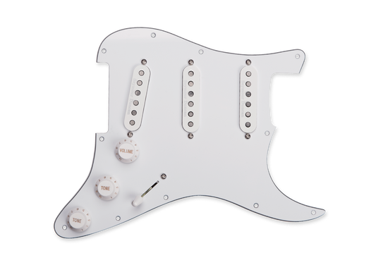 Seymour Duncan Pickguard Assembly CA 50s Set White