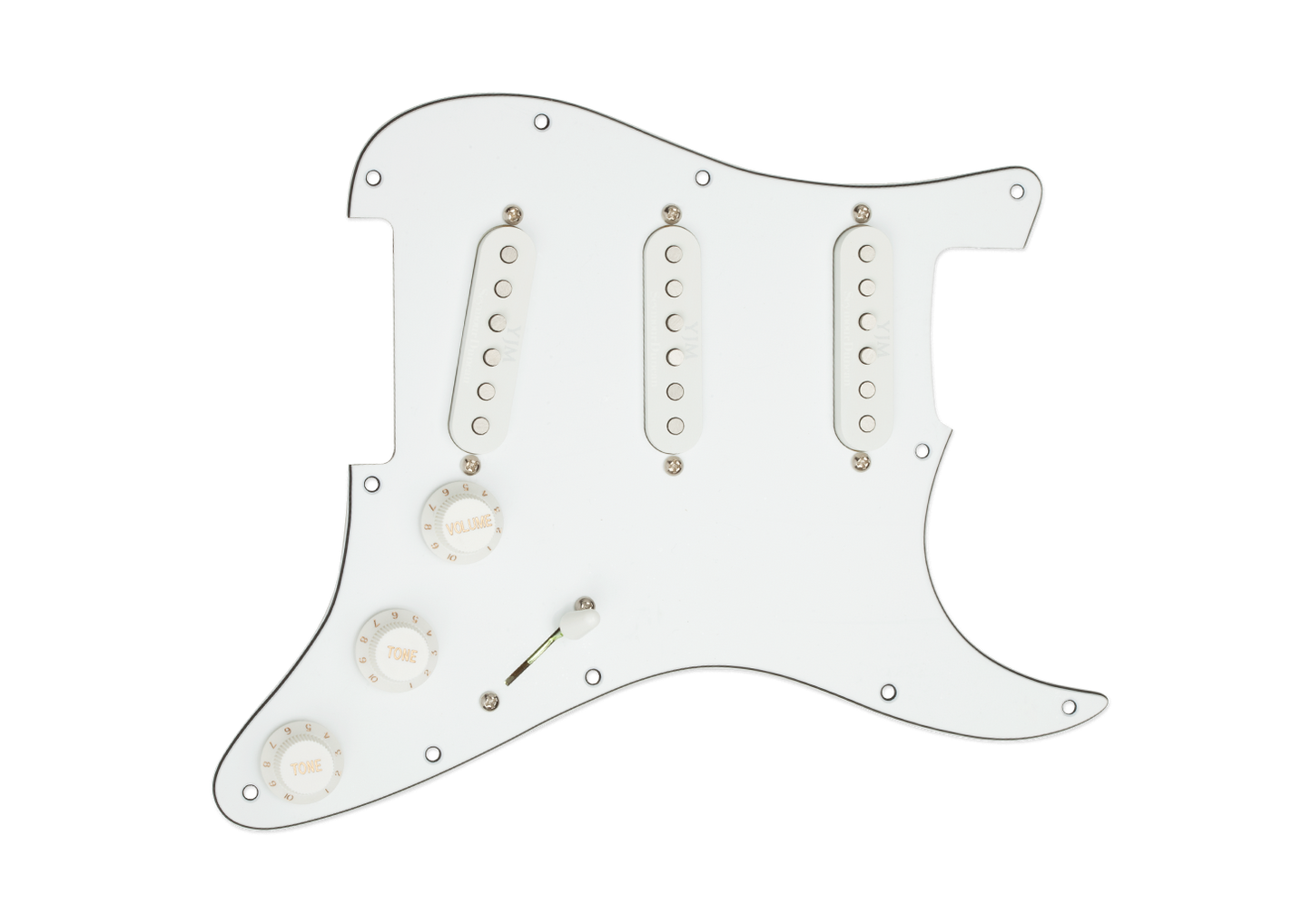Seymour Duncan STK-S10PGD YJM FURY Pickguard Assembly
