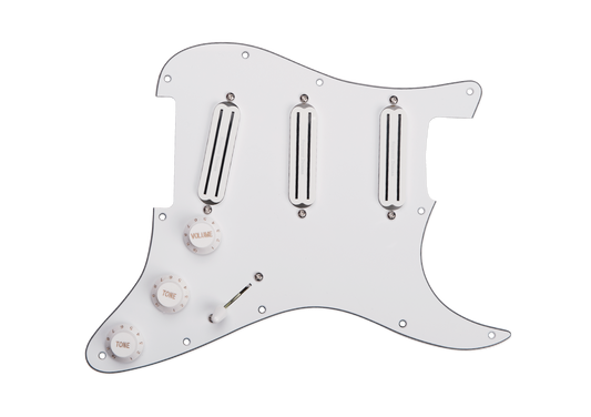 Seymour Duncan Triple Rails Pickguard Assembly White